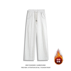 2025冬季美式休闲百搭设计宽松加绒卫裤B315-K25885JR-特p42控79，男装休闲裤，电商B315
