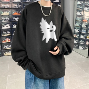 华夫格！华夫格上衣男圆领华夫格卫衣男大码长袖t恤男HY170-P30图片