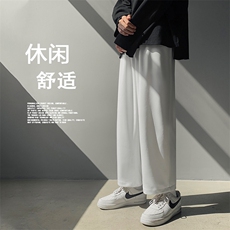 2023秋冬舒适百搭休闲加绒加厚卫裤WK10-1特批22-加绒特批30，男装休闲裤，星座718-1