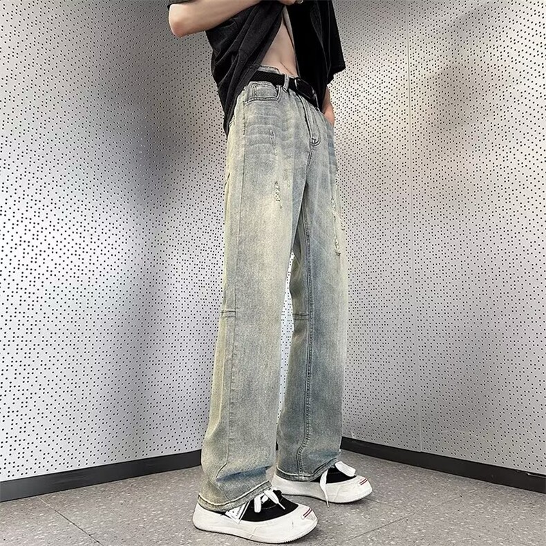 2023新款潮流牛仔裤男C935P40图片