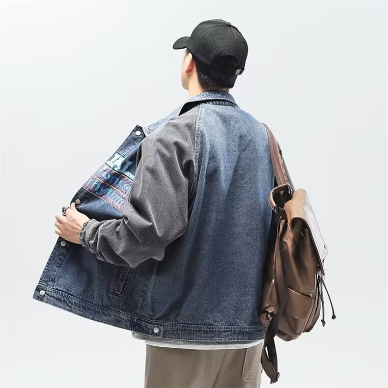 1506-1/JY80111/P45春秋季水洗磨白长袖牛仔衬衫男士时尚休闲刺绣,男装衬衫,星座1506-1