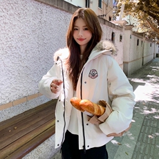 大毛领连帽棉衣外套女装秋季加厚保暖派克服短款显瘦面包棉服棉袄，男装棉衣，星座218-8