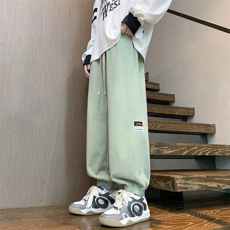 束脚裤男生休闲裤加绒长裤KD561-P60,男装卫衣,电商D312-1