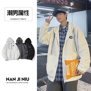 冬季外套男士连帽宽松上衣服韩版潮流男装AW601P40图片