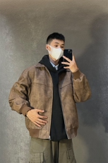特P90无差价新款春秋时尚简约夹克外套-HJ5709非网图，男装夹克，电商A003