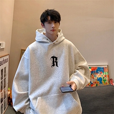 供抖音丶重磅高品棉350克排扣连帽R卫衣LW6073-特p58控78，男装卫衣，星座508（原C305）