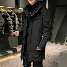 男士羽绒服2020冬季中长款新款韩版潮流加厚外套DS581T，男装羽绒服，电商A102