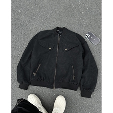 706-1-JK2322-P75秋季美式复古工装夹克男士做旧宽松外套，男装夹克，星座706-1