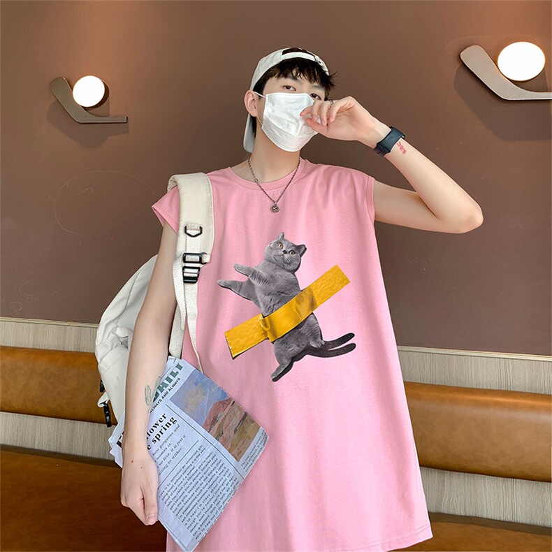 已注册直播抖音纯棉重磅250克男乌梅紫无袖背心T恤T566P28控39,男装背心/马甲,电商C408(原B339-1)