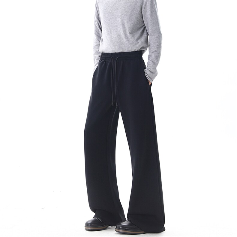 01春新款软糯丝滑空气层卫裤直筒宽松通勤神裤XZ211-1-K2608-P50，男装休闲裤，星座211-1