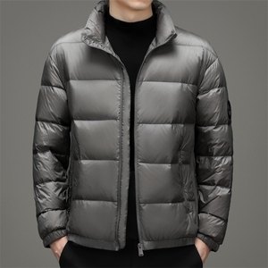 新款2023冬季羽绒服男装保暖白鸭绒外套中年爸爸装YYYR2138-P220图片