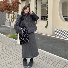 备2C0281227P365K548两件套90羽绒套装，女装羽绒服，2C028