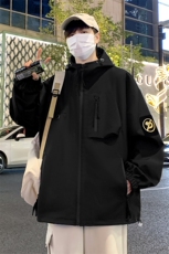 M-8XL【工厂主推】春季新款夹克外套A436-D1205-小码P65-大码P70，男装夹克，电商A436
