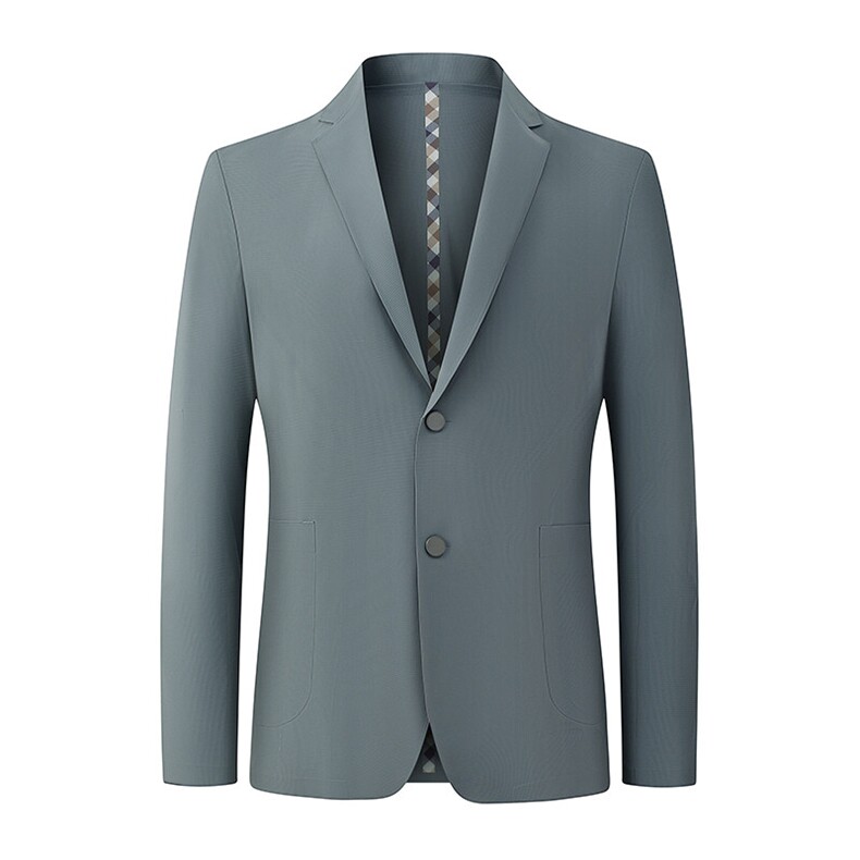 R-XF1015男式春秋新款长袖简约西服休闲商务便服西装单西,男装西服套装,电商B360