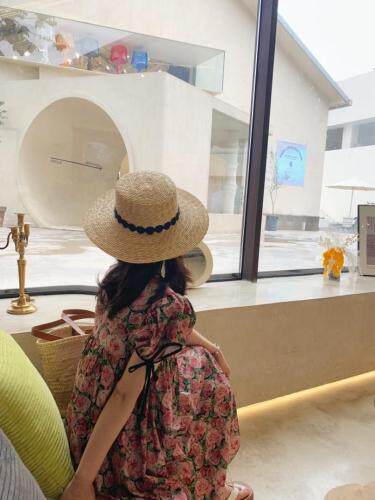 花朵连衣裙，女装连衣裙，HE