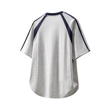 1领口拼色大码M-5XL印花短袖T恤男：表面棉DX78026P50控78，男装T恤，星座226-2