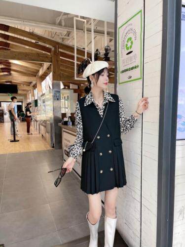 两件套连衣裙，女装连衣裙，幸运阁