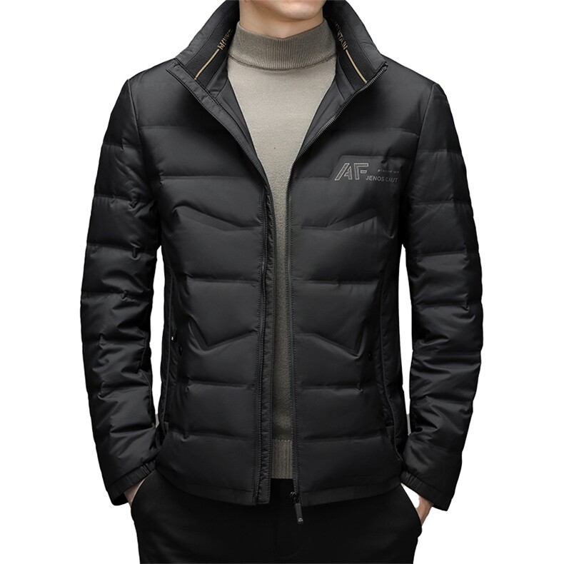 羽绒服男装保暖2023冬季新款连帽中青年男士外套SNNYR218832-P275，男装羽绒服，电商B212（原钱塘6029）