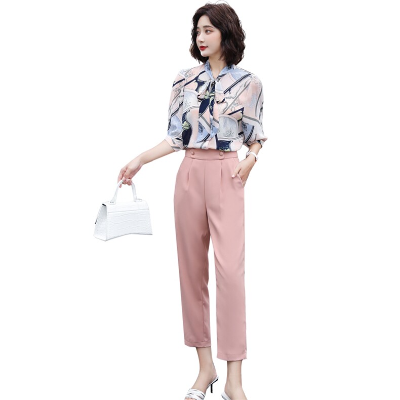 套装/套裙时尚百搭闲显瘦修身气质优雅2021年绣花套装两件套,女装套装/套裙,瑶迪依秀