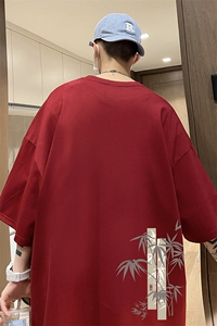 量大优可提供视频2024夏季新美式短袖T恤D223A-T24165-P18图片
