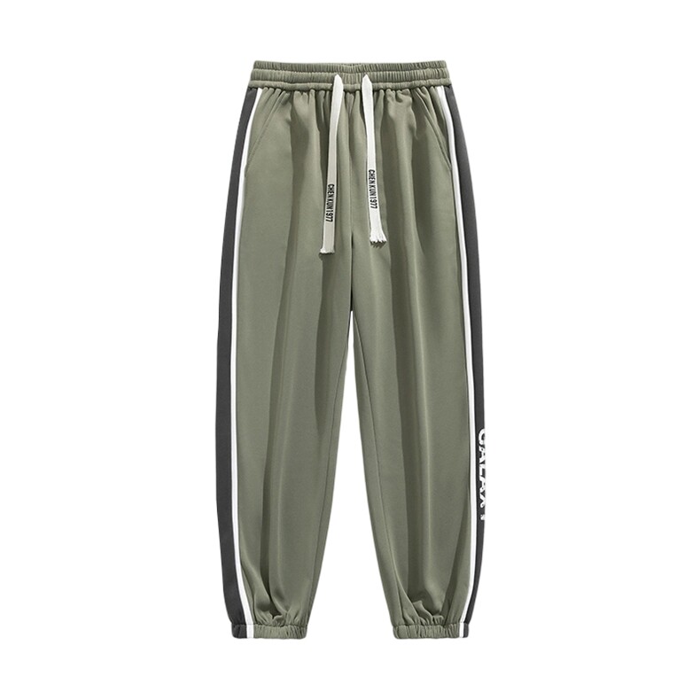 运动裤男2025秋新款休闲束脚卫裤阔腿百搭青少年长裤Q29163-特P35,男装休闲裤,星座610（原A335）