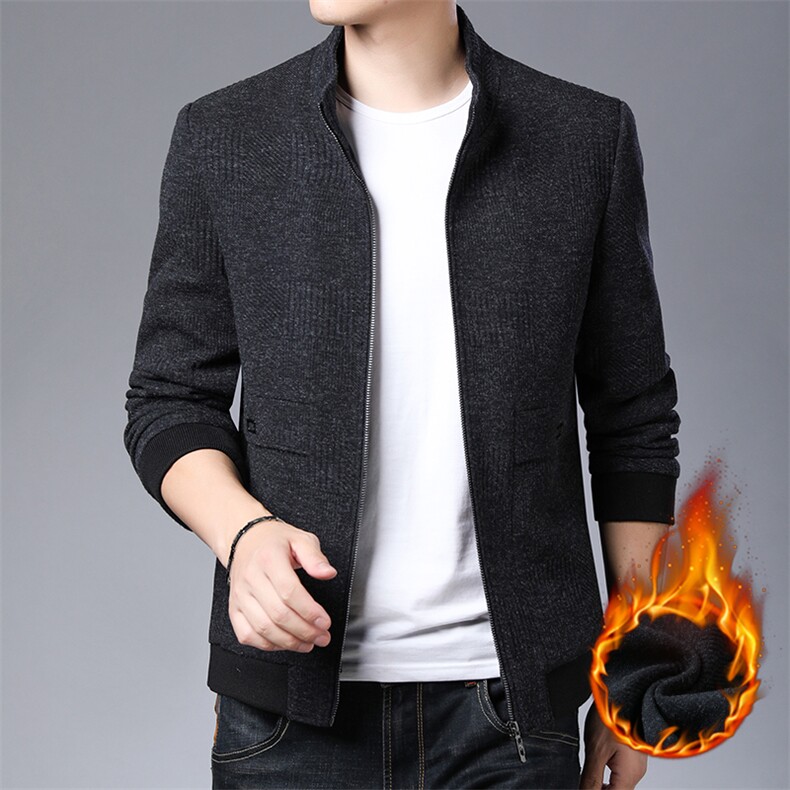 冬季男士立领休闲时尚保暖商务中年加厚棉衣BSN8768-P155,男装棉衣,星座1105-3