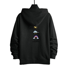 KS21141-P38连帽开衫卫衣男运动外套大码班服网格挂拍，男装卫衣，电商A040A