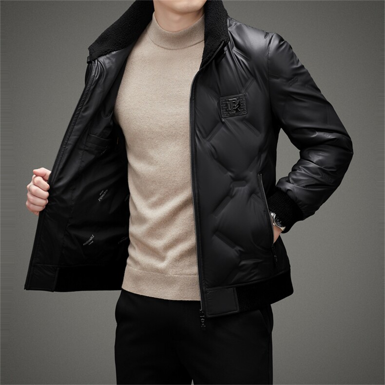 H2806秋冬新款男士羽绒服加厚夹克外套P220,男装羽绒服,电商B360