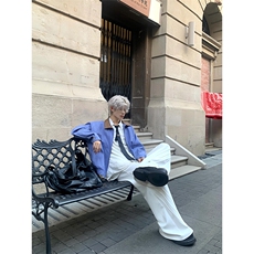 美式复古格子长袖夹克高级感格纹翻领拼接撞色外套JK90特P63，男装夹克，星座908-1