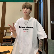 可48小时发货支持抖音得物来样二开美式满天星亮片短袖T恤MTX675，男装T恤，电商A486