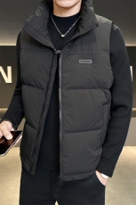 羽绒马甲男冬季短款潮流立领加厚保暖背心男士外穿坎肩M8083-P120，男装背心/马甲，电商A237