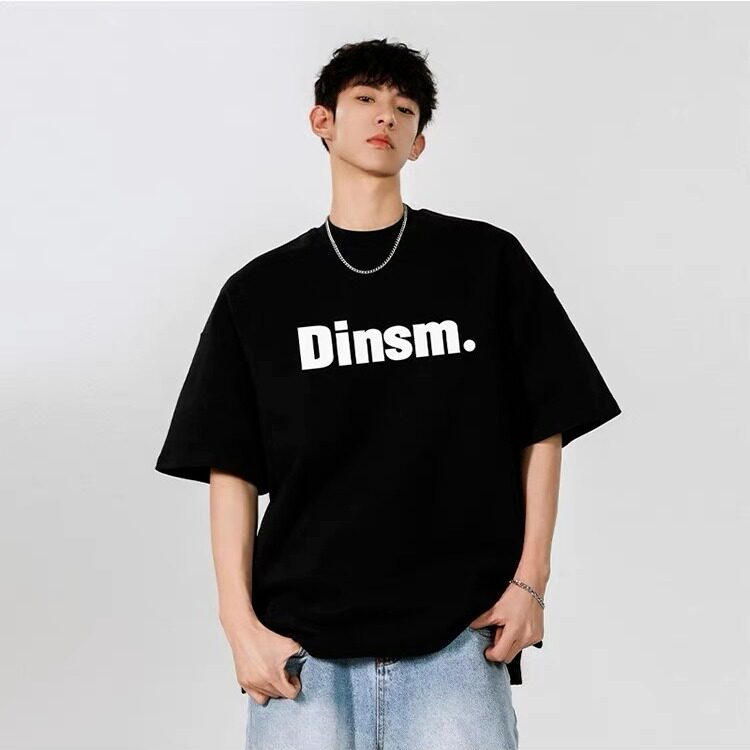 美式字母重磅短袖T恤印花2026夏季新款休闲舒适潮流印花圆领上衣，男装T恤，星座1210-1