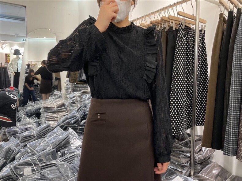 冬季拉毛蕾丝拼接花边，其它，昕叶良品