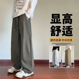 抖音品质工装男美式阔腿伞兵裤直筒休闲裤A146-GY599特p22量大优图片