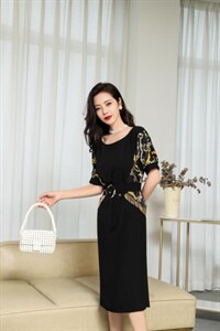 气质连衣裙图片