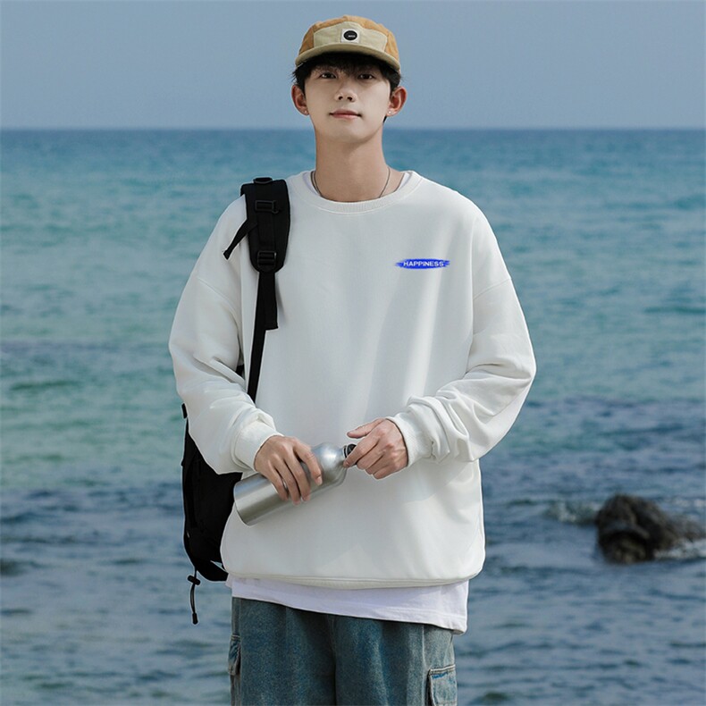 1133情侣字母圆领秋冬卫衣常规P28加绒P38S-5XL支持定制班服潮,男装卫衣,星座115A-3