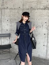 （现货）连衣裙，女装连衣裙，伊娜蕾尔