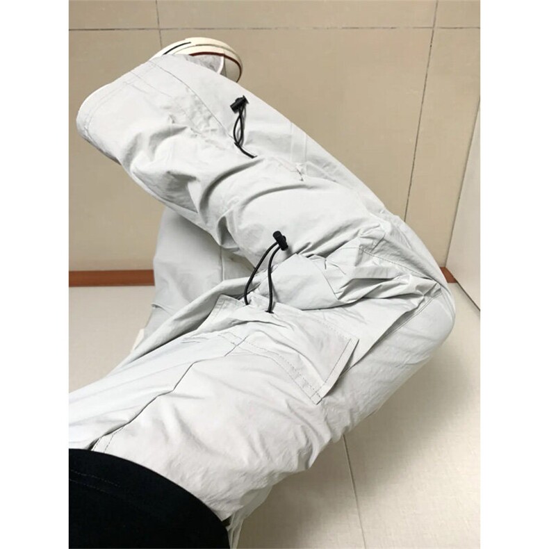 KZX85LL-P46美式多口袋速干工装裤宽松直筒阔腿裤子,男装工装外套,星座1007（原301D）