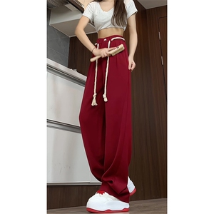 夏季冰丝裤垂感显瘦西裤男女百搭小直筒休闲裤子 K003特P35控59图片