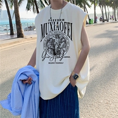 量大图低自动【有货】纯棉背心HD019-1-BX2544-P20，男装背心/马甲，电商019-1