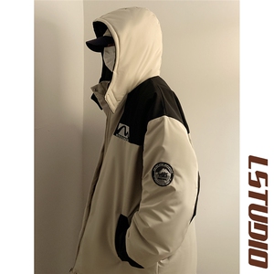 A702 冬季加厚加棉服防水户外登山棉衣外套男2024新款冲锋衣图片