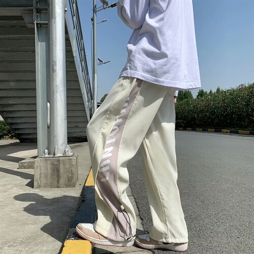 裤子男生夏季束脚九分裤潮牌高街ins港风宽松韩版潮休闲裤K26-P30,男装休闲裤,星座1008