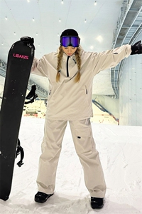户外两件套滑雪服套装中性防风防水高级感外套TZ033-P220控328图片