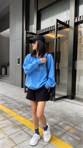 新款字母卫衣,女装卫衣/绒衫,LL+