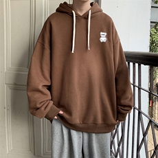 纯棉连帽卫衣男大码运动帽衫宽松薄WY2292-P35，男装卫衣，电商A040