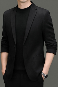 秋季新款西装男西服简约外套西服商务休闲小西装单西图片