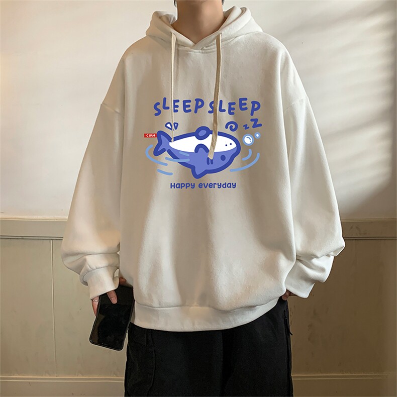 连帽卫衣男大码胖子帽衫大号运动服WY2453-P35图片
