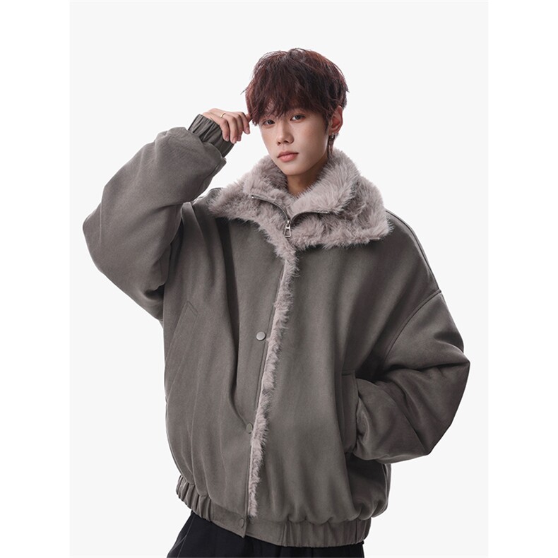 主推冬季假两件座山雕加厚外套潮加厚棉衣XZ102B-1M816-P145,男装棉衣,星座102B-1