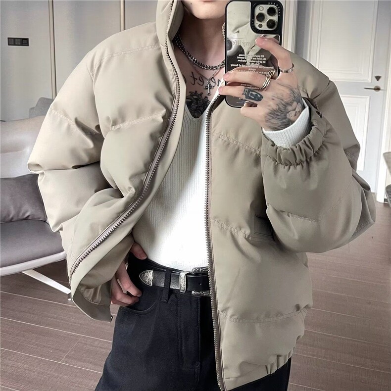 【有货】DW227-P93冬季立领棉衣男女宽松加厚棉袄保暖面包棉服,男装棉衣,星座603-2