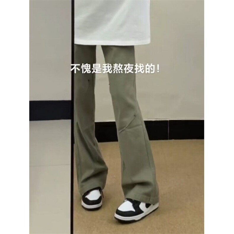 NK90HH-特P55vibe风复古做旧铆钉牛仔裤男女褶皱伐木裤工装裤子,男装牛仔裤,星座1007（原301D）